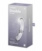 Satisfyer Double Crystal (transparent) - stymulator (przezroczysty) Satisfyer Double Crystal (transparent) - stymulator (przezroczysty)